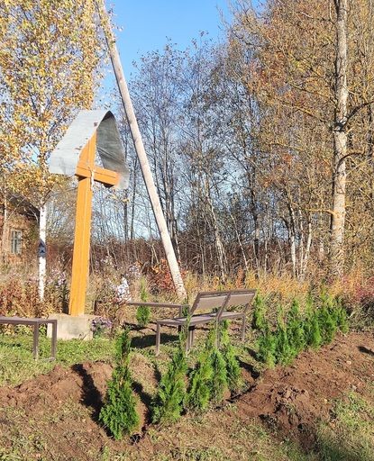 Padoles krucifiksa pakāje aizvien tiek labiekārtota