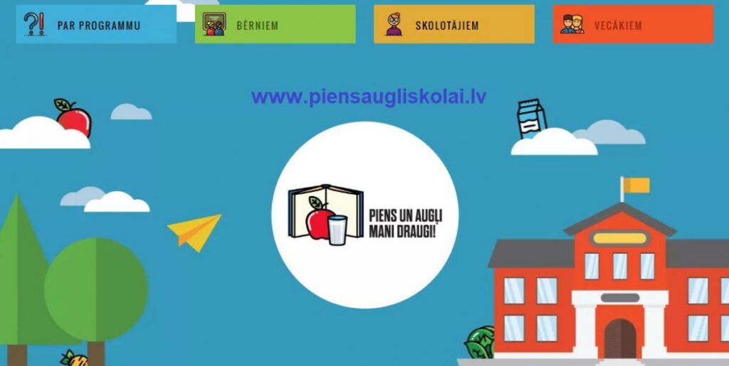 Programmā “Piens un augļi skolai” palielināts atbalsts piena izdalei