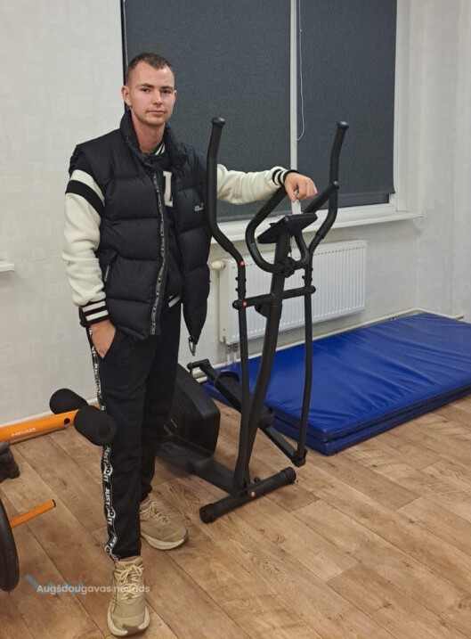 Laucesas pagastā atklāta telpa bērniem sportošanai un brīvā laika pavadīšanai