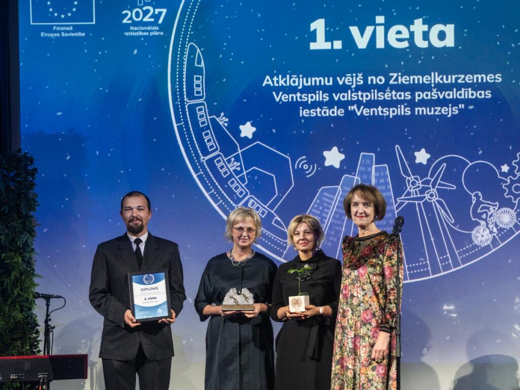 Ventspils muzejs saņem “Reģionu zvaigznes” balvu