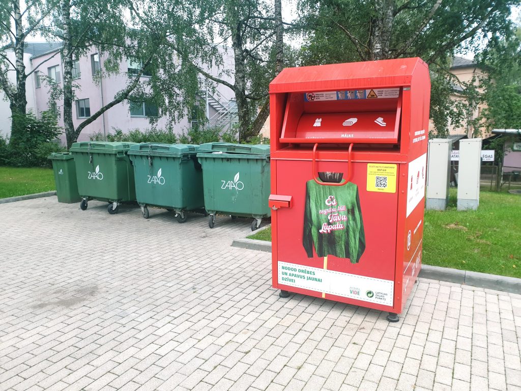 Konteineri tekstilam piepildās straujāk