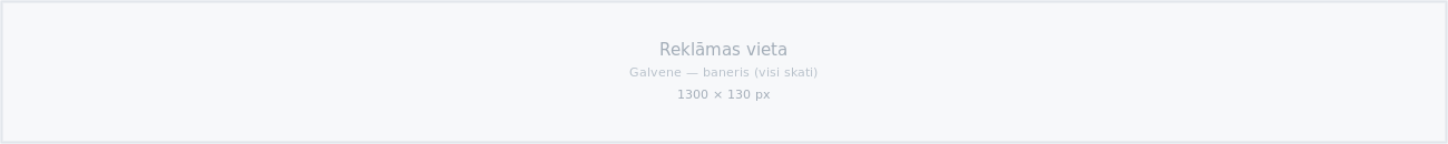 Testa baneris — Galvene — baneris (visi skati)