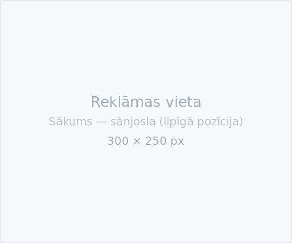 Testa baneris — Sākums — sānjosla (lipīgā pozīcija)