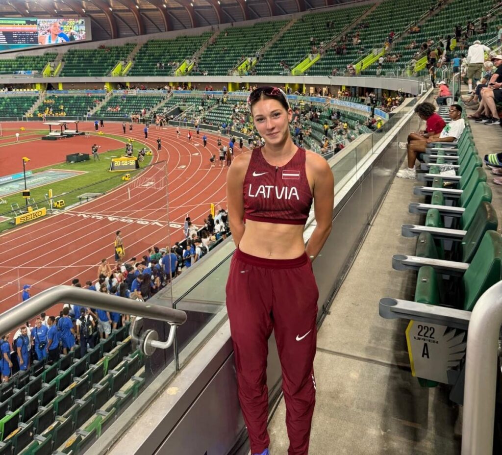 Ksenija Kozlova veiksmīgi startē pasaules junioru čempionātā vieglatlētikā